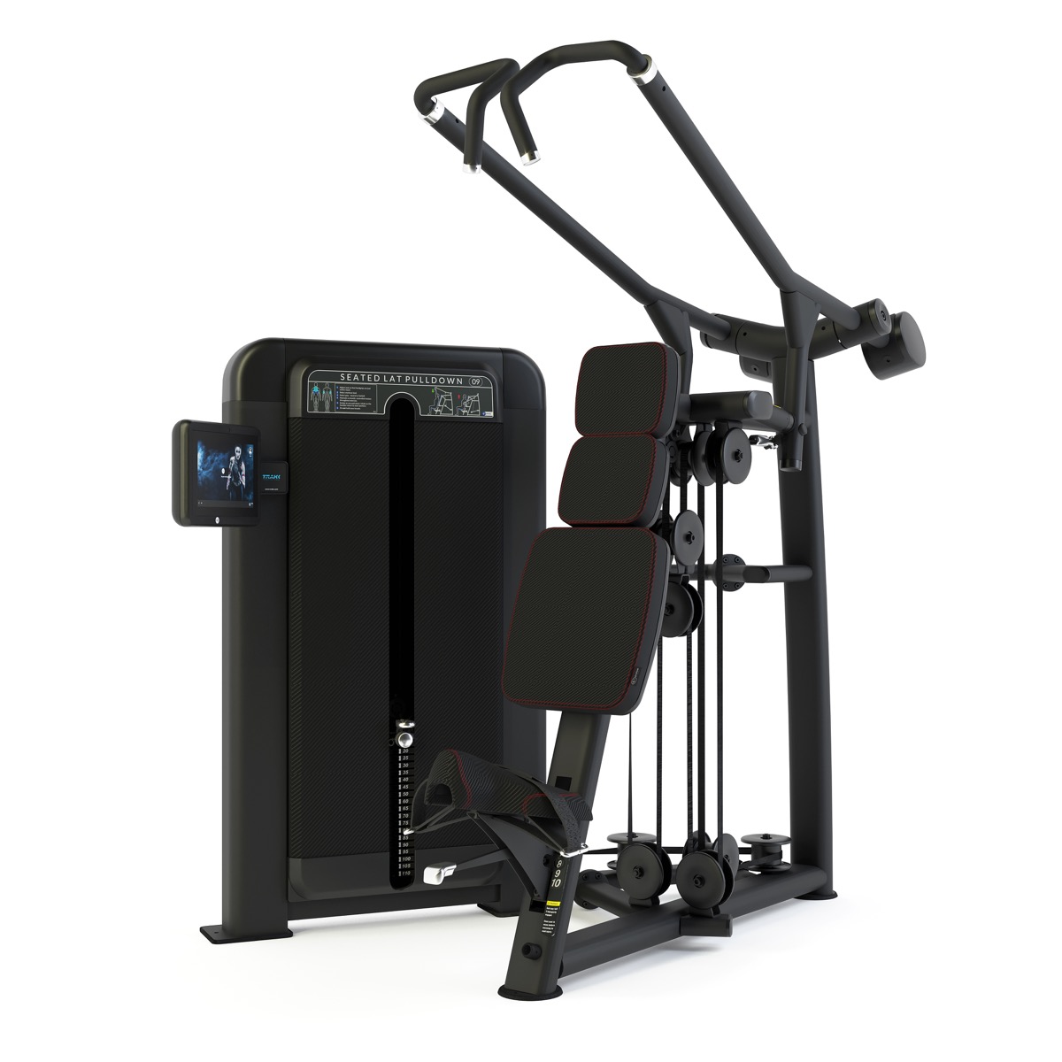 Pulse Premium Seated Lat Pulldown 383H-ADB
